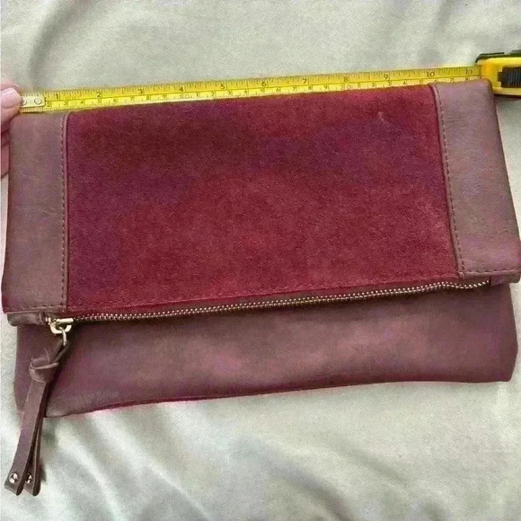 Sole Society Clutch Purse - Burgundy EUC - Picture 6 of 6